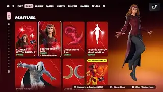 *SCARLETT WITCH IS BACK 🔥😈* Fortnite Item Shop (AUG 4th 2025) Chapter 6 Season 3
