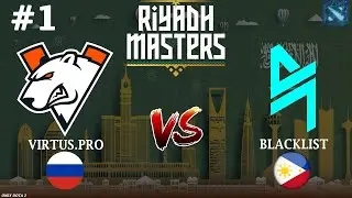 ВП ПРОТИВ ФАВОРИТОВ ГРУППЫ! | Virtus.Pro vs Blacklist #1 (BO2) Riyadh Masters 2024