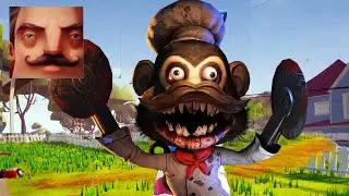 Hello Neighbor - My New Neighbor Chef Monkey (Dark Deception) Act 3 Gameplay Walkthrough