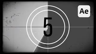 Vintage Film Countdown Template for After Effects | Free Download