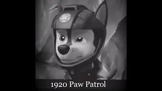 Paw Patrol but it&rsquo;s a 1920 Silent Film (Pups Save a Sneezy Chase)