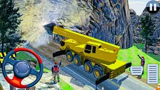 Heavy Drill - Mountain Tunnel Construction Simulator 2021 - Android Gameplay