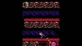 Contra Nes final bosses Emperor Demon Dragon-God Java & Gomeramos King #shorts