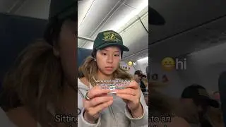 Everyone looking at me doing my skincare on plane&hellip;
