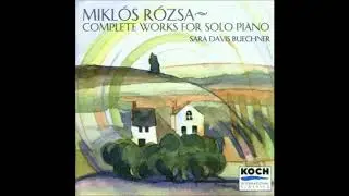 Miklós Rózsa : Kaleidoscope, Six Short Pieces for solo piano Op. 19 (1946)