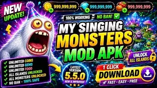 🚨TUTORIAL!🚨 My Singing Monsters MOD APK v5.5.0 | MSM MOD MENU APK (Unlimited Diamonds & Coins)