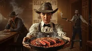 Последний ужин Уайлда Билла Хикока: стейк и фасоль в Деадвуде, 1876 🤠