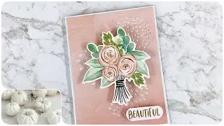 Easy and Quick Card Tutorial | Spellbinders Large Die of the Month February 2020