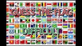 Flag quiz difficult level  15 flags  quiz bandiere livello difficile