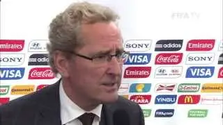 REPLAY: Hamren (SWE) reaction to European draw