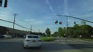 Driving from Levittown to East Meadow in Nassau,New York