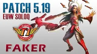SKT T1 Faker - Irelia Mid Lane - EUW SoloQ