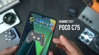GAMING TEST POCO C75 ⚡ TEST MOBILE LEGENDS, PUBGM, FF MAX & EFOOTBALL