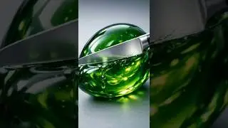&ldquo;This Glass Mango Is Filled With Liquid 😳&rdquo;.     #ai#aiart #asmr #glasscutting #satisfying#asmrsounds