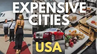 Top 10 Most EXPENSIVE Cities to Visit in the USA | Travel Video