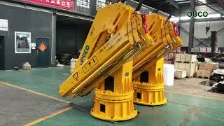 Marine Crane: 1T10M Knuckle Boom Hydraulic Deck Crane