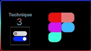 How to create a toggle switch button easily in figma