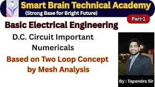 BASIC ELECTRICAL ENGINEERING || DC CIRCUITS NUMERICAL #dccircuits #basicelectricalengineering