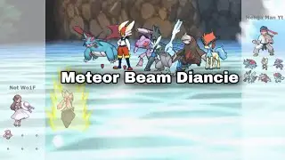 Meteor Beam Diancie Sweep
