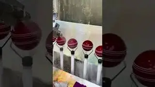 The most satisfying part of the ball-making process 🏏 | Kookaburra Sport