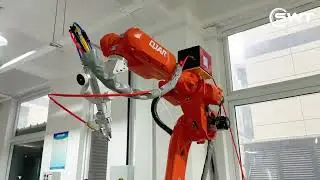 Automatic 3D 6 Axis Robot Laser Welding Machine 1500W 2000W and 3000W