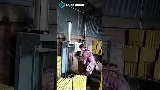 【Factory Footage】Pulp Molded Egg Trays - From Production to Packing, Eco-Friendly Packaging Tech!