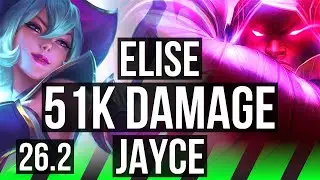 ELISE vs JAYCE (JGL) | 51K damage | BR Challenger | 26.2