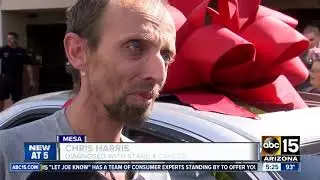 Mesa veteran with cancer given a donated car