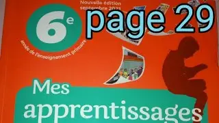 lexique les gentilés/page 29/je m'entraîne 6AEP mes apprentissage en français