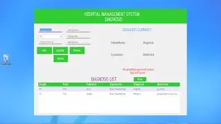 C# Hospital Management System Full Project(with Source Code)