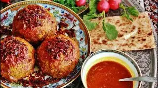 Giant Stuffed Meatballs: The King of Persian Cuisine