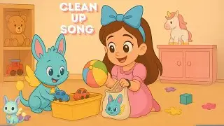 Clean Up Song for Kids | Lulla Buddies Fun Music Video