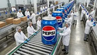 Inside the World&rsquo;s Largest Pepsi Factory | How Pepsi Is Made (Full Process)