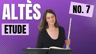 Alt&egrave;s Etude No. 7 - April Clayton, flute