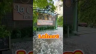 The Most Beautiful Restaurant in Lahore La Cornucopia Ristorante #foodshorts #foodblogger #foodie