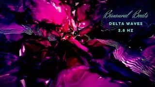 Delta Waves 2.8hz 》 REM Healing Sleep Music 》 Sleep Low Frequency