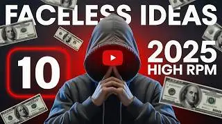 Top 10 Faceless YouTube Channel Ideas 🤑 | Best YouTube Niches