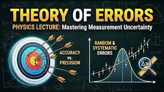 Error Propagation Rules ⚛ for Sum, Diff, Mult, Div | Complete JEE 2026 Lecture on Measurement