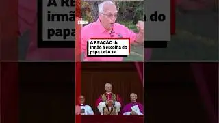 A rea&ccedil;&atilde;o do irm&atilde;o do papa Le&atilde;o 14 ao conclave: 