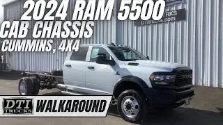 2024 RAM 5500HD Cab/Chassis, Cummins, Auto, 4x4 #17976M