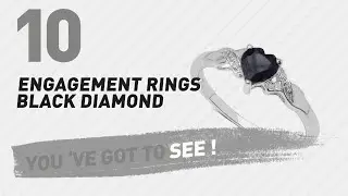 Engagement Rings Black Diamond Top 10 Collection // UK New & Popular 2017