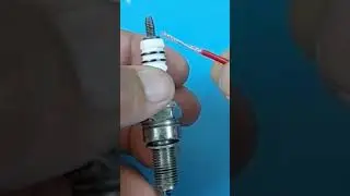 How to Make a Simple Spark Plug Welding Machine at Home||#shorts #welding #sciencefairproject