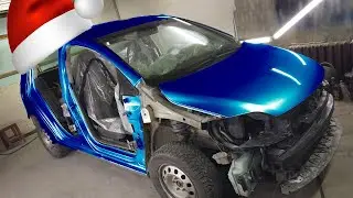 С Новым Кузовом! VW Golf Plus Полная покраска!
