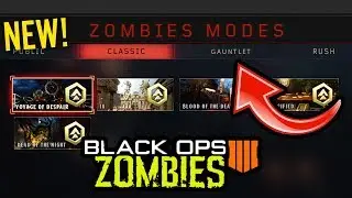 BREAKING: NEW GAME MODE COMING TO BLACK OPS 4 ZOMBIES!! (Gauntlet Mode & Mastery Camos)