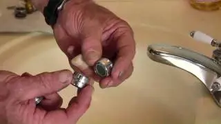 How to Replace a Sink Aerator