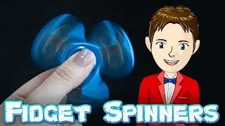 How to figure out the SPEED of your FIDGET SPINNER - Science KID Experiments