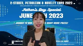 Store owner of C- Stores, Gas Stations, Novelty & Smoke products, Exhibition Expo - 2023
