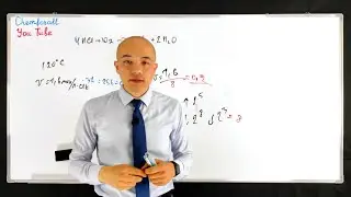 4HCl(г) + O2(г) = 2Cl2(г) + 2H2O(г) При температуре 120°С скорость прямой реакции равна 1,6 mol/(l∙s