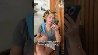 New York Italian moms gossiping on the phone
