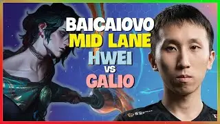 Baicaiovo Art Of War Top 2 China Challenger Hwei Mid Lane Positioning And Combo Engsub